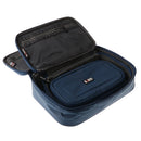 3pcs/set Waterproof Electronics Accessories Travel Organizer Cable Bag for Laptop Tablet USB Device L+M+S Blue