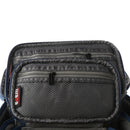 3pcs/set Waterproof Electronics Accessories Travel Organizer Cable Bag for Laptop Tablet USB Device L+M+S Blue