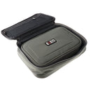 3pcs/set Waterproof Electronics Accessories Travel Organizer Cable Bag for Laptop Tablet USB Device L+M+S Gray