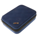 Carrying Case Accessories Storage Box with Carry Handle for Gopro M Blue