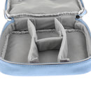 Electronics Travel Organizer Waterproof Storage Bag for Phone Laptop Accessories USB Device Blue