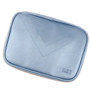 Electronics Travel Organizer Waterproof Storage Bag for Phone Laptop Accessories USB Device Blue