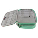 Electronics Travel Organizer Waterproof Storage Bag for Phone Laptop Accessories USB Device Green
