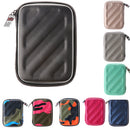 EVA Shockproof Carrying Case for Portable 2.5 inch External Hard Drive Travel Bag Black
