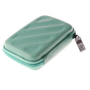 EVA Shockproof Carrying Case for Portable 2.5 inch External Hard Drive Travel Bag Green