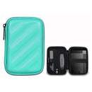 EVA Shockproof Carrying Case for Portable 2.5 inch External Hard Drive Travel Bag Green