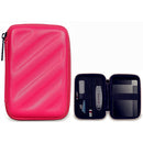 EVA Shockproof Carrying Case for Portable 2.5 inch External Hard Drive Travel Bag Red