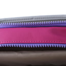 Carry Case Anti-shock Storage Bag for Digital Cables Power Bank Headsets Rose Red Double layer