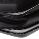 Carry Case Anti-shock Storage Bag for Digital Cables Power Bank Headsets Double Layer Black