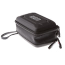 Carry Case Anti-shock Storage Bag for Digital Cables Power Bank Headsets Double Layer Black