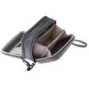 Carry Case Anti-shock Storage Bag for Digital Cables Power Bank Headsets Double Layer Gray