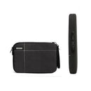 Portable Travel USB Cable Cord Earphone Flash Drive Zipper Bag Storage Pouch Black