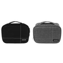 Portable Travel USB Cable Cord Earphone Flash Drive Case Bag Storage Pouch Black