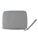 Waterproof Electronics Accessories USB Cable Earphone Organizer Storage Bag Case Gray