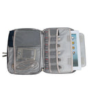 Portable Travel USB Cable Cord Earphone Flash Drive Case Bag Storage Pouch Grey