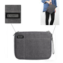 Portable Travel USB Cable Cord Earphone Flash Drive Case Bag Storage Pouch Grey