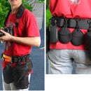 Camera Waist Belt Padded Lens Bag Holder Case Pouch Holder Adjustable Belt