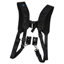 Universal Quick Rapid Double Shoulder Harness Soft Pad Shoulder Strap Belt for DSLR SLR Camera