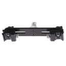 Dual Hot Shoe Flash Bracket Mount w/ Umbrella Socket for Studio Video Photo