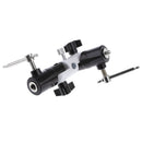 3section Swivel Flash U-Bracket for Umbrella Holder Flashlight Stand Adapter