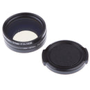 Camera Filter Kit 37mm Camera UV & CPL Lens Filter w/ Lens Cover For Xiaoyi 4K