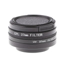 Camera Filter Kit 37mm Camera UV & CPL Lens Filter w/ Lens Cover For Xiaoyi 4K