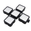 49 LED Light Panel 6000K LED Video Light with Hot Shoe Mount Adapter for DSLR Camera DV Camcorder