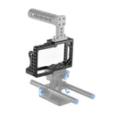 Camera Cage with 1/4" Screw Thread for BMPCC Base Plate Top Handle