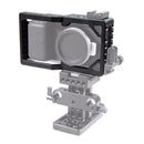 Camera Cage with 1/4" Screw Thread for BMPCC Base Plate Top Handle