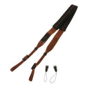 Durable Quick Rapid Shoulder Sling Belt Neck Strap Buckles for Camera Brown