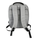 Business Water Resistant Laptop Backpack Camera Bag with USB Charging Port Gray