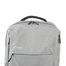 Business Water Resistant Laptop Backpack Camera Bag with USB Charging Port Gray