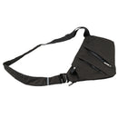 Lightweight Sling Bag Outdoor Multipurpose Sports Daypack w/ Phone 7.9inch Tablet Pocket Black