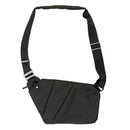 Lightweight Sling Bag Outdoor Multipurpose Sports Daypack w/ Phone 7.9inch Tablet Pocket Black