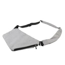 Anti Theft Sling Backpack Outdoor Shoulder Chest Crossbody Bag for Boys Men Women Gray