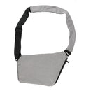 Anti Theft Sling Backpack Outdoor Shoulder Chest Crossbody Bag for Boys Men Women Gray