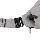 Anti Theft Sling Backpack Outdoor Shoulder Chest Crossbody Bag for Boys Men Women Gray