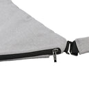 Anti Theft Sling Backpack Outdoor Shoulder Chest Crossbody Bag for Boys Men Women Gray