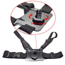 Chest Shoulder Strap 360 Degree Rotation Mount for Gopro 4/3+/3/2/1 Camera