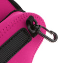 Neoprene Camera Protect Case Bag Cover For Sony A6000 16-50mm Lens Pink