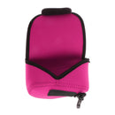 Neoprene Camera Protect Case Bag Cover For Sony A6000 16-50mm Lens Pink