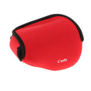 Neoprene Camera Protect Case Bag Cover For Sony A6000 16-50mm Lens Red