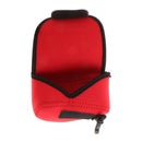 Neoprene Camera Protect Case Bag Cover For Sony A6000 16-50mm Lens Red