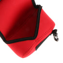 Neoprene Camera Protect Case Bag Cover For Sony A6000 16-50mm Lens Red