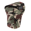 Camo DSLR Camera Shockproof Shoulders Bag Case Waterproof Bag for Canon Sony XL