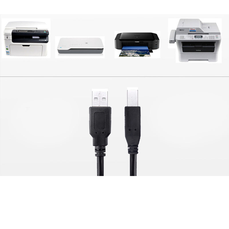 1.5m USB 2.0 A Male to B Male M/M Printer Print High Speed Cable Cord Plug