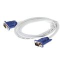 15Pin VGA 3+4 Adapter Monitor M/M Male to Male Cable Cord for PC 4.92ft