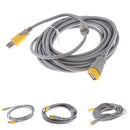 USB 2.0 A Male to Female M/F Extension Data Sync Cable for Mouse Keyboard PC Laptop 5ft