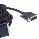 DVI to DVI 24+1 Gold Plated Plug Cable for Computer Monitor Laptop Projector 16ft