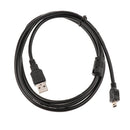Black 1.5FT USB2.0 Cable Type A to Mini B Male to Male 5 PIN for Camera